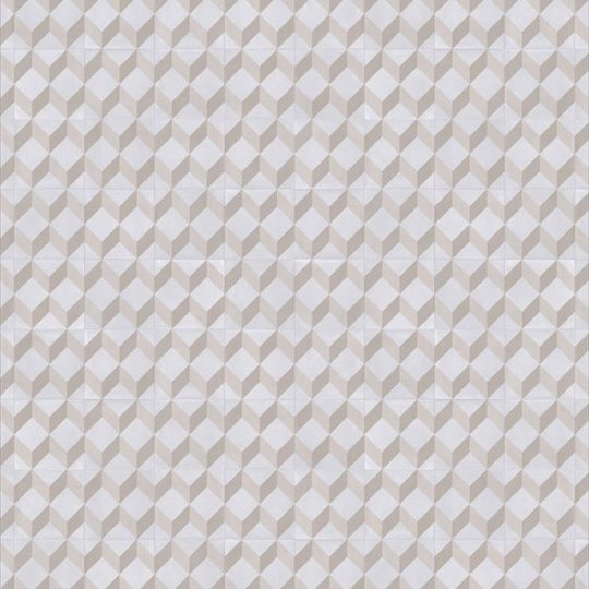 Cube tile beige